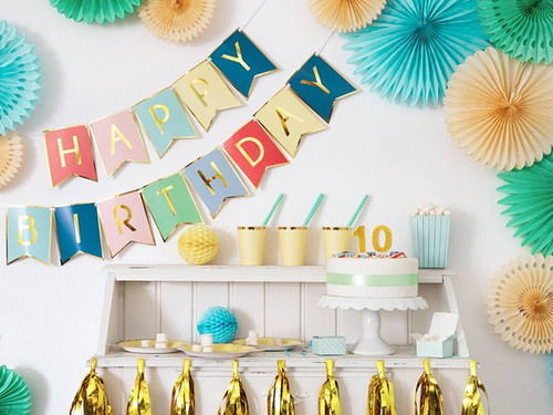 Baner Happy Birthday 15x175cm GRL56 PartyDeco